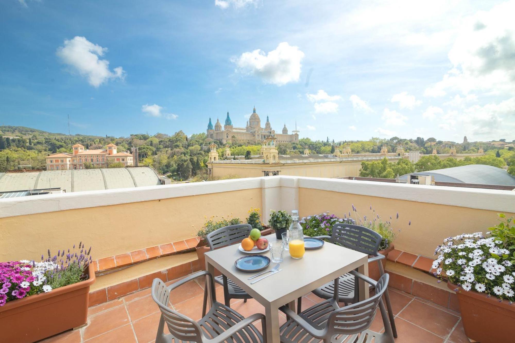 Riua - Private Terrace Penthouse Next To The Fair บาร์เซโลนา ภายนอก รูปภาพ