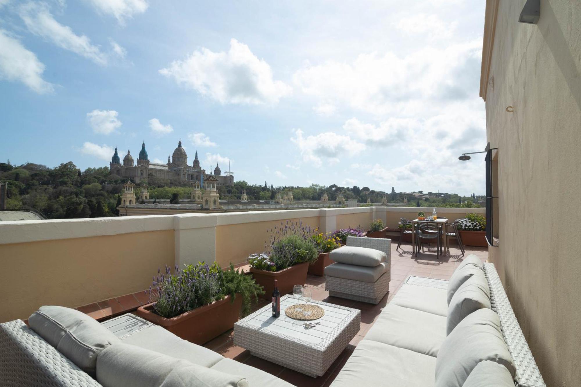 Riua - Private Terrace Penthouse Next To The Fair บาร์เซโลนา ภายนอก รูปภาพ